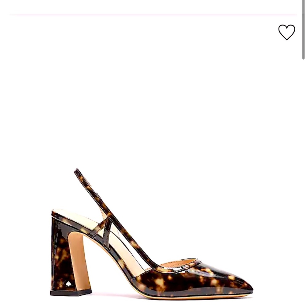 Kate Spade sling back block heels